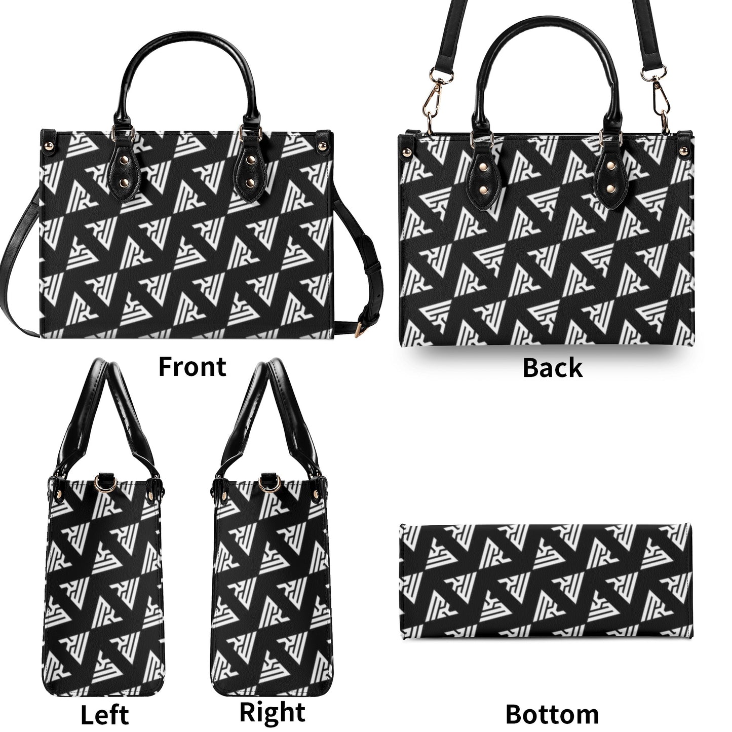 Rongoworks Luxury Women Vegan Leather Handbag II Rongoworks