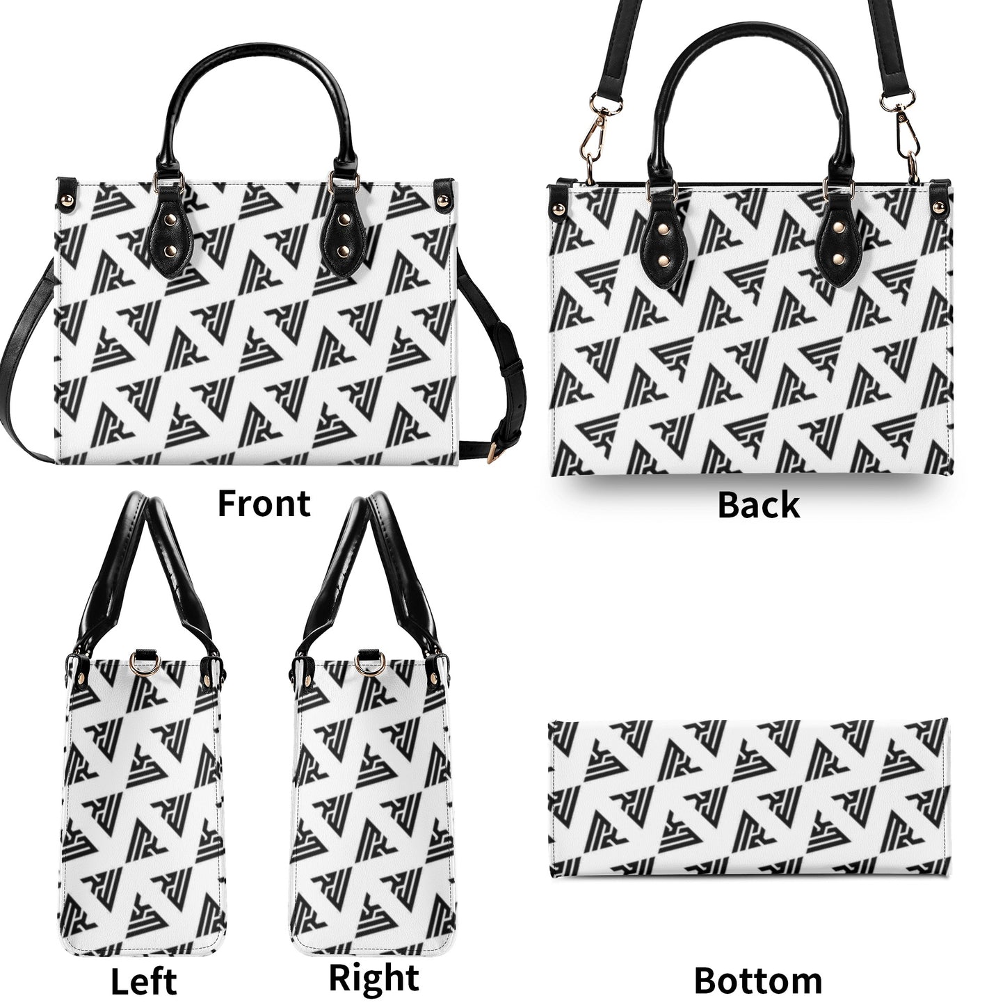 Rongoworks Luxury Women Vegan Leather Handbag Rongoworks