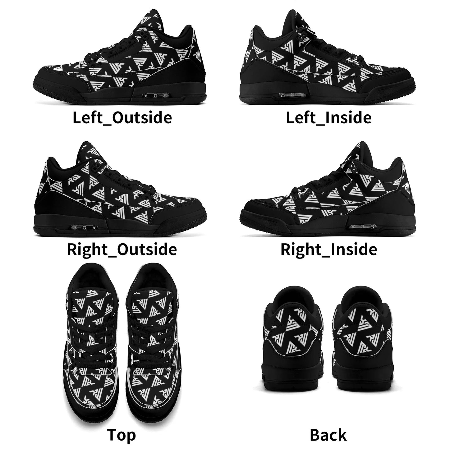 Rongoworks Contrast II Retro Sneakers Rongoworks