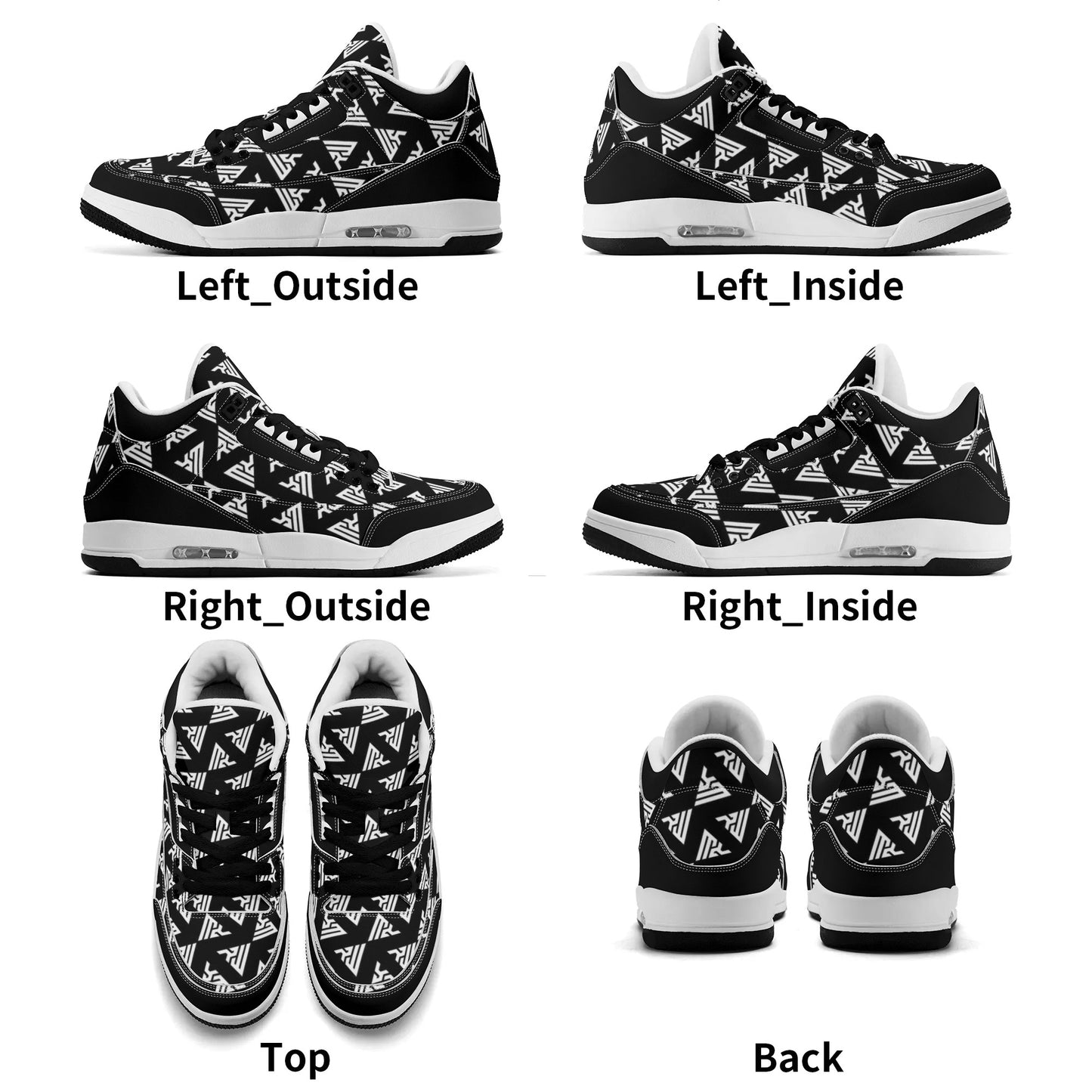 Rongoworks Contrast II Retro Sneakers Rongoworks