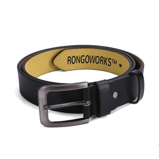 Rongoworks Engraved Leather Belt Rongoworks