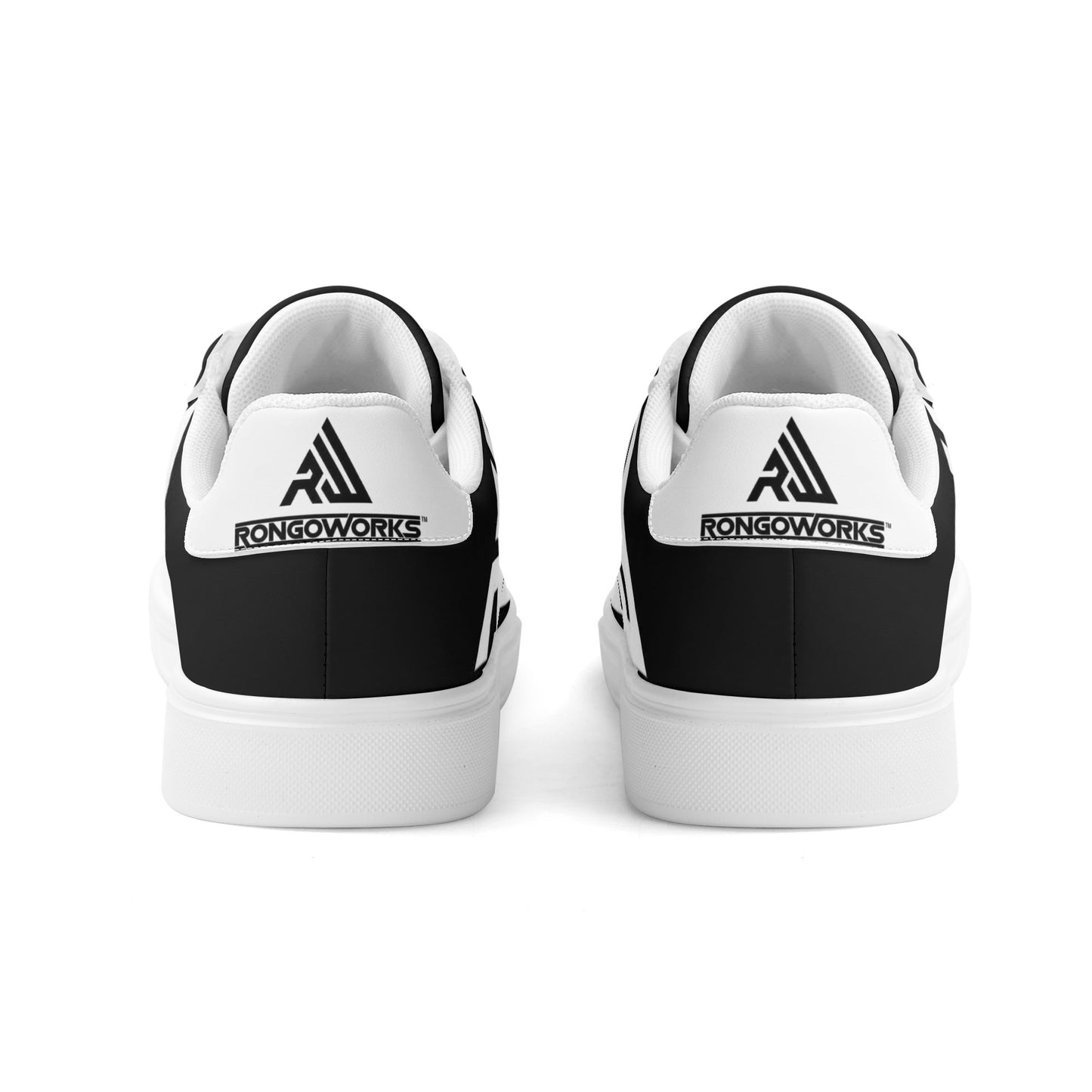 Rongoworks Lightweight Low Top Vegan Leather Skateboard Shoes Rongoworks
