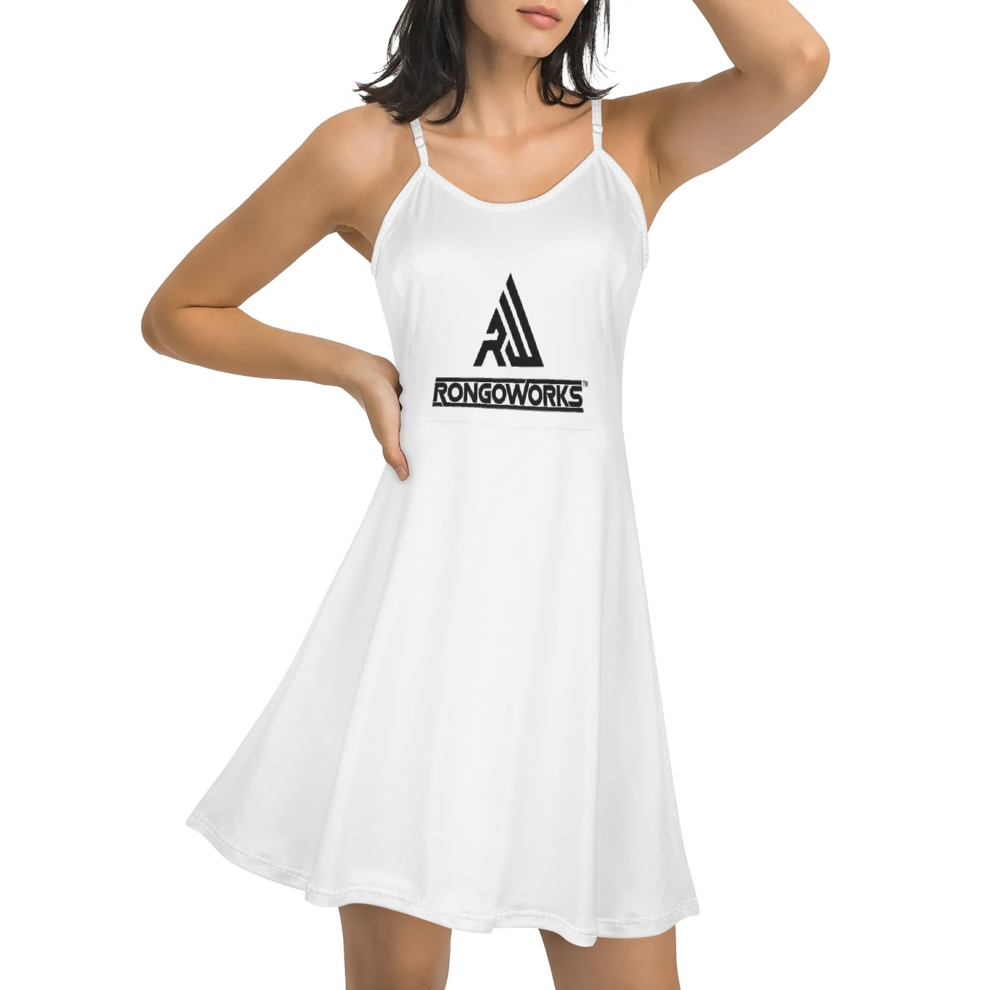 Rongoworks - Adjustable Spaghetti Strap Dress Rongoworks