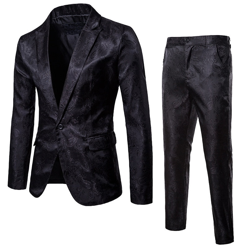 Rongoworks Buta Paisley Suit (Jacket+Pants) 3XL Rongoworks