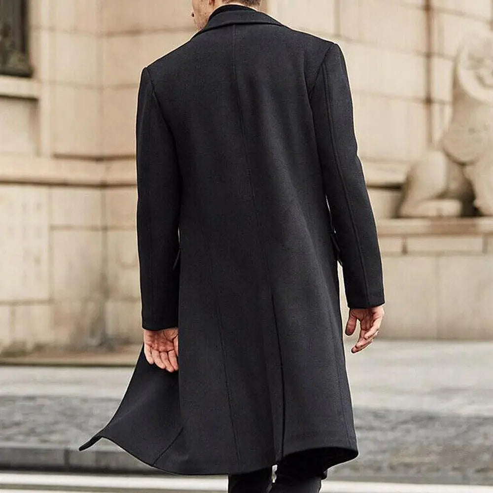 Rongoworks Gregor Men's Mid-Length Trench Coat Rongoworks