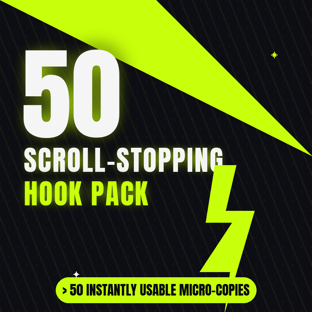 50 Scroll-Stopping Hook Pack