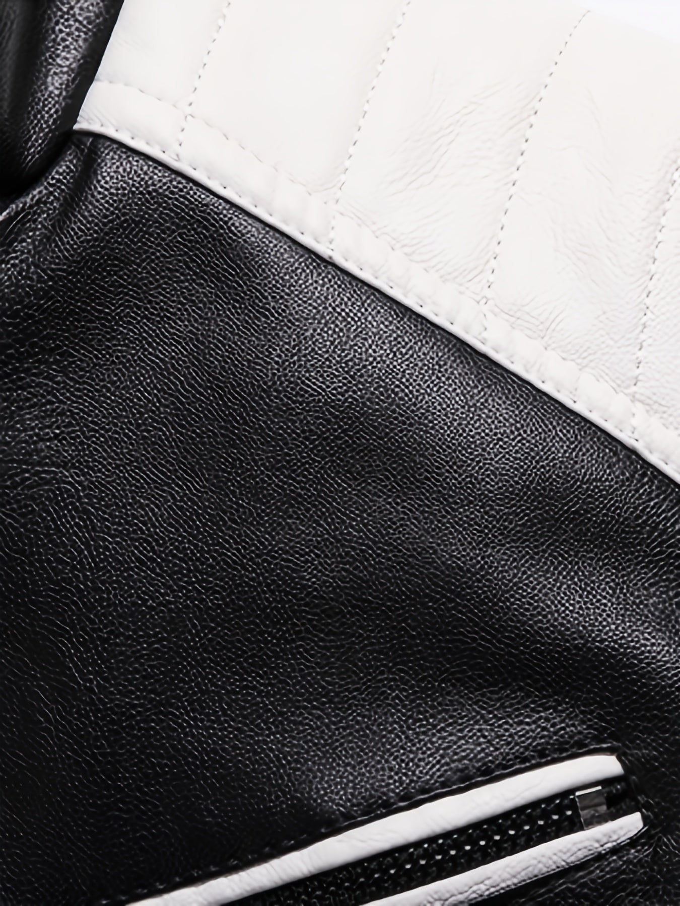 Rongoworks Lycurgus Eco-Leather Jacket With Pockets Rongoworks