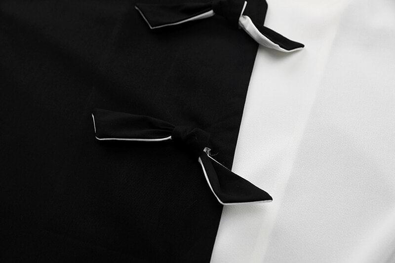 Rongoworks Fallon Retro Contrast Shirt Skirt Dress Rongoworks