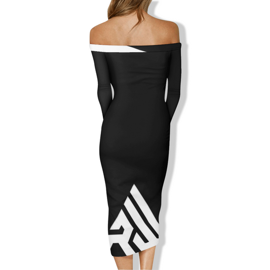 Rongoworks Amery Off The Shoulder Dress Rongoworks