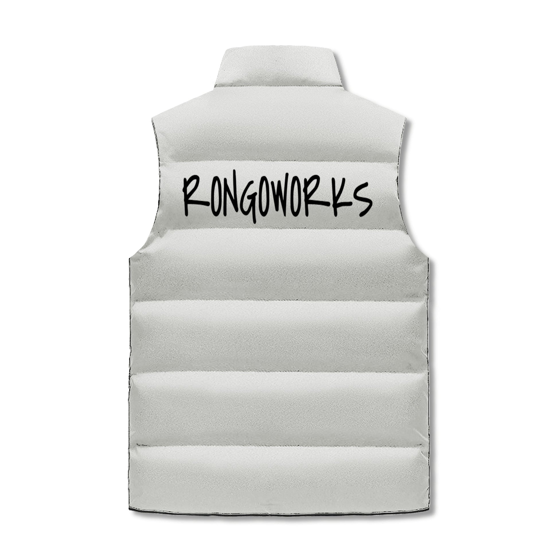 Rongoworks Lysander Mens Standard Collar Puffer Vest Rongoworks