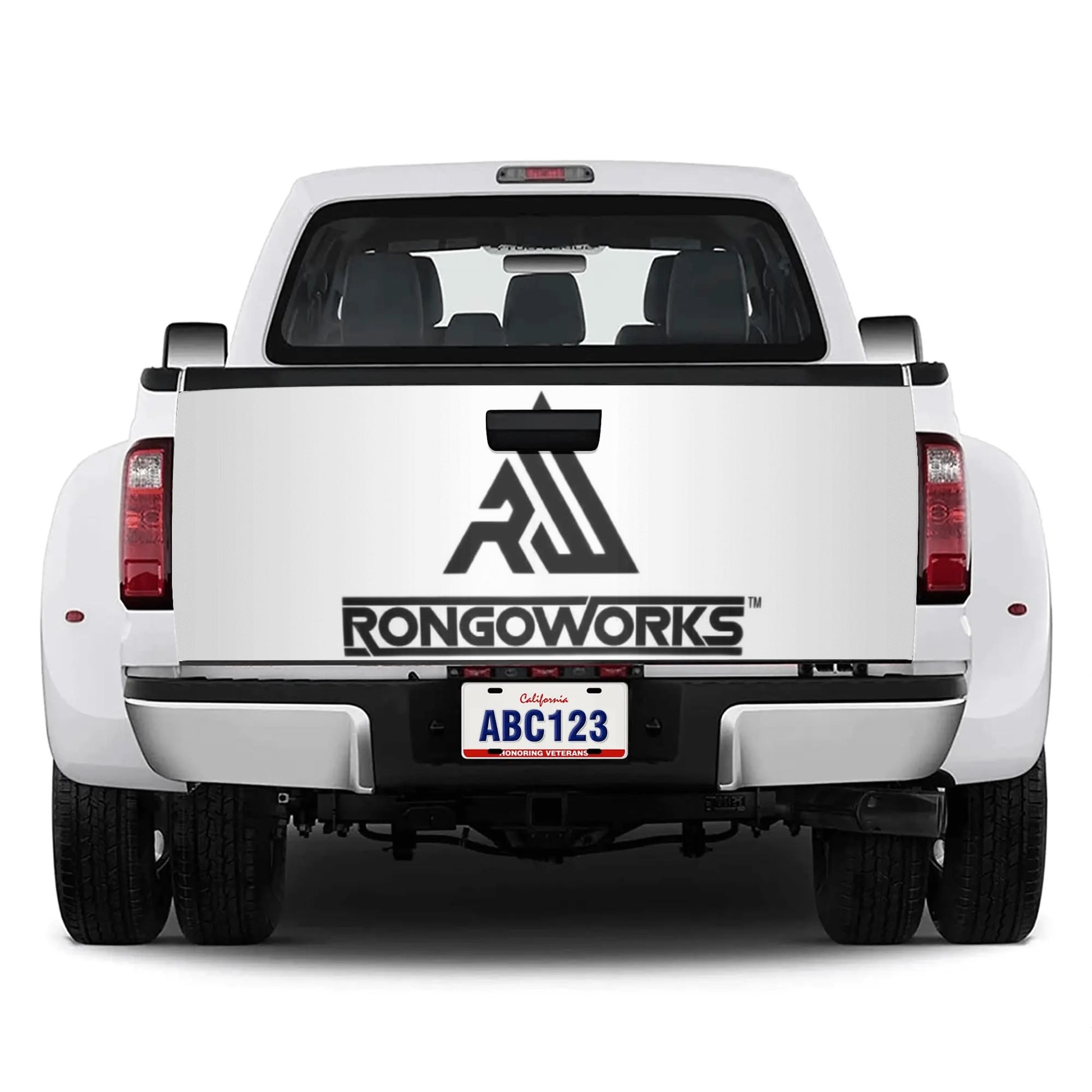 Rongoworks Brand Truck Rear Decal Rongoworks