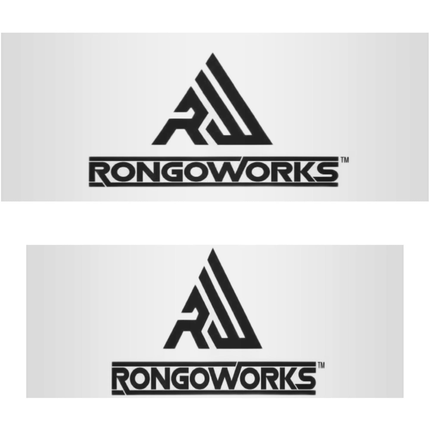 Rongoworks Brand Truck Rear Decal Rongoworks