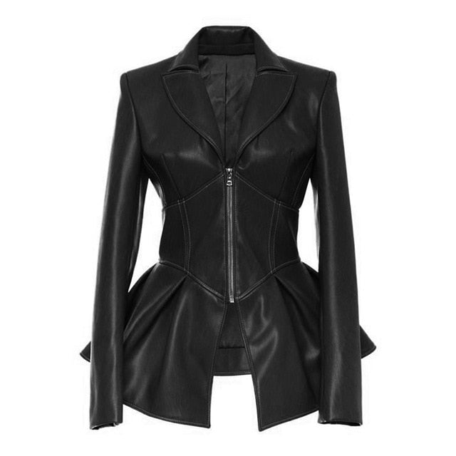 Rongoworks Gothic Vegan Leather Jacket Rongoworks