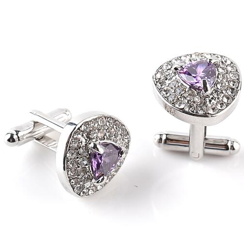 Rongoworks Natural Zircon Luxury Cufflinks Rongoworks