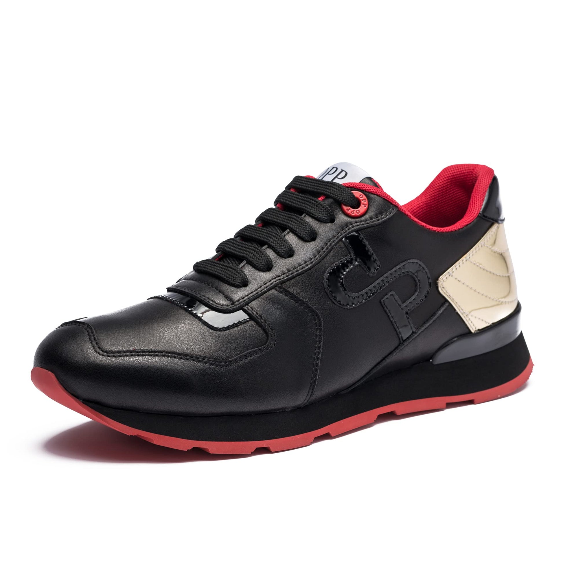 OPP Men's Fashion Sneakers Casual Lace-up Suede Leather Shoes Running Athletic Tennis Sports Gym Rongoworks