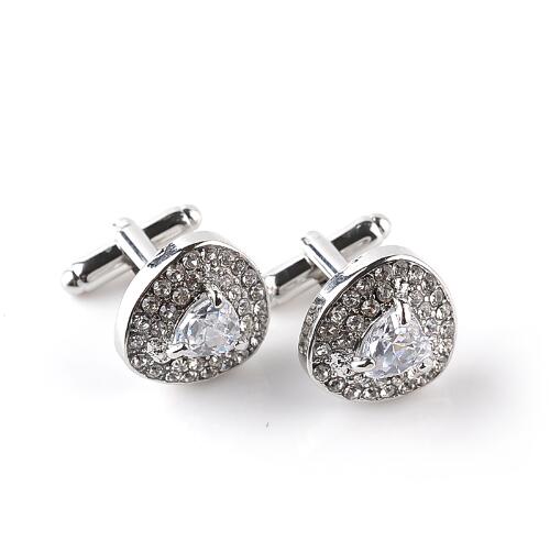 Rongoworks Natural Zircon Luxury Cufflinks Rongoworks