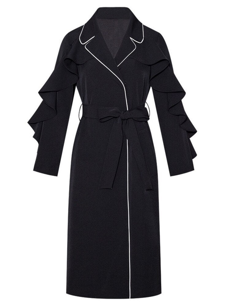 Alexis jocasta sale belted trench coat