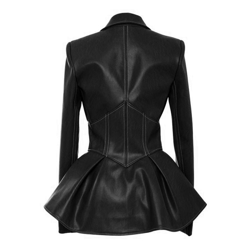 Rongoworks Gothic Vegan Leather Jacket Rongoworks