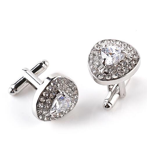 Rongoworks Natural Zircon Luxury Cufflinks Rongoworks