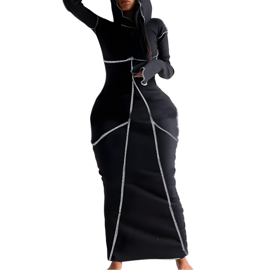 Rongoworks Dara Hooded Dress Rongoworks