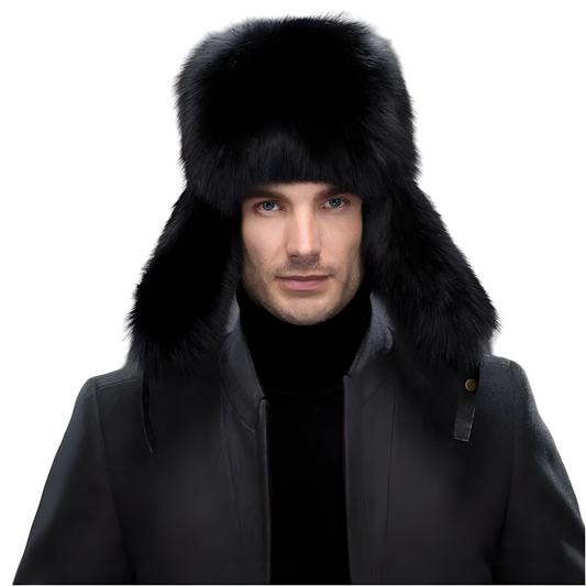 Rongoworks Fur Trapper Hat Men Rongoworks