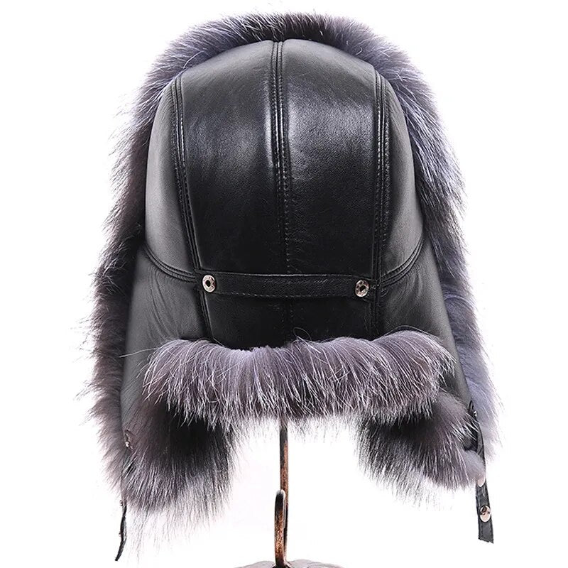 Rongoworks Fur Trapper Hat Men Rongoworks