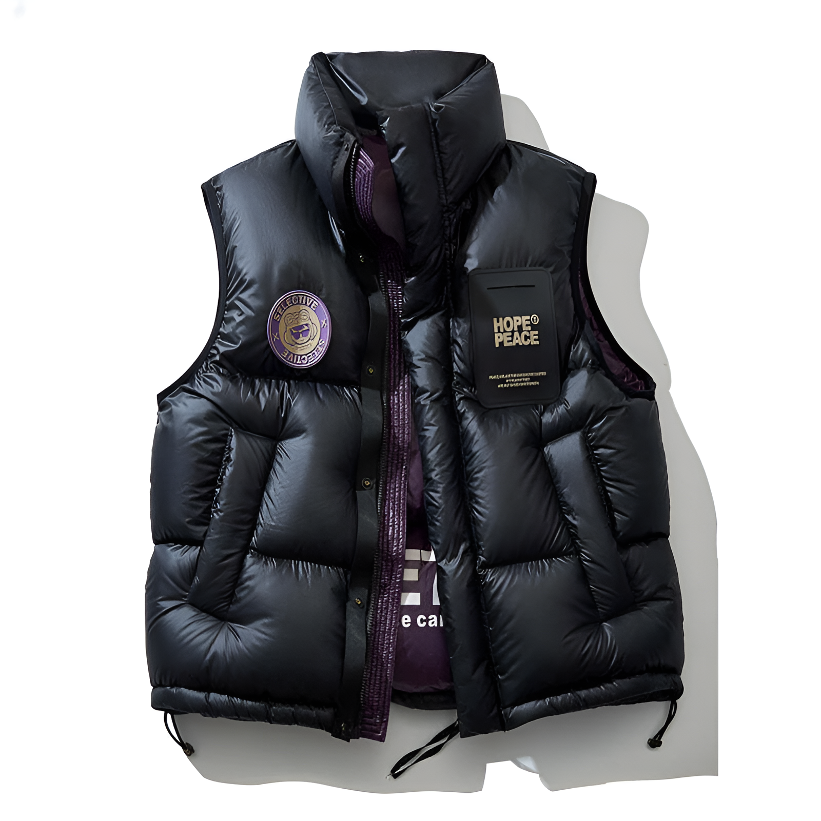 Rongoworks Hope & Peace Down Vest Rongoworks