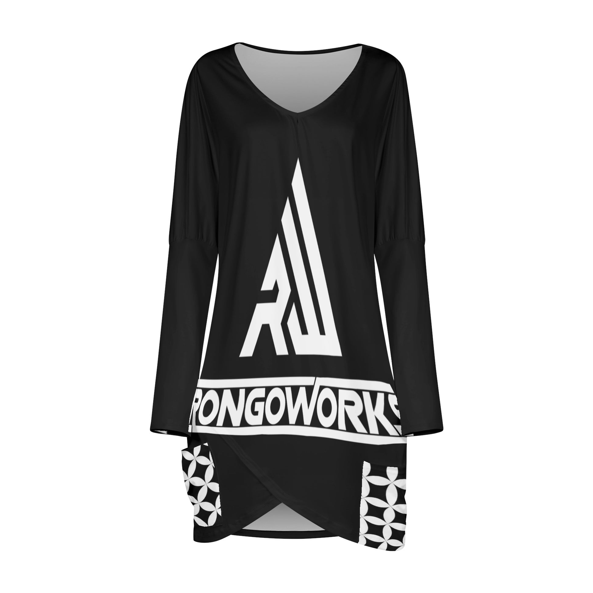 Women's Casual Long Sleeve Middle Dress Rongoworks